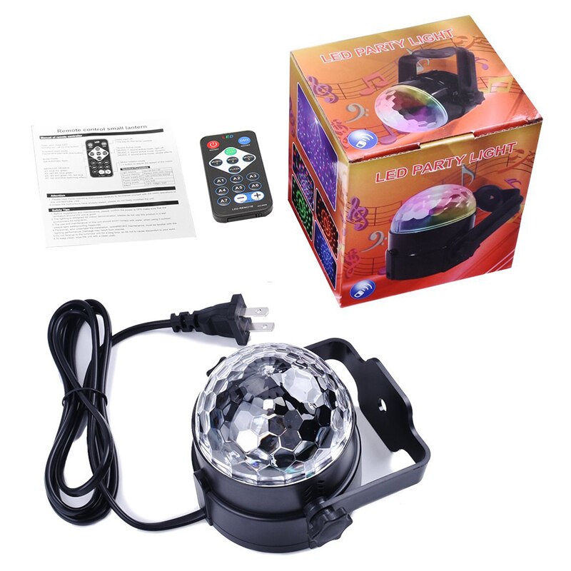 AC 80-240 V IR control kleurrijke led beam stage licht music control ktv dj disco licht jaar kerst licht kid's