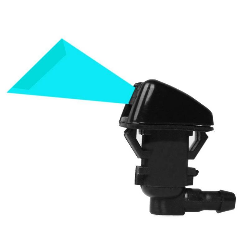 2 Pieces Car Front Windscreen Washer Kit for 2005 Jeep Grand Cherokee 55079049AA Cleaning Tool Replacement