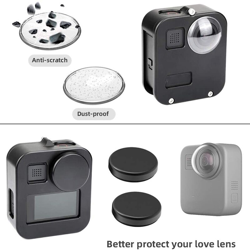 Carcasa protectora resistente al agua para GoPro Max accesorios de Cámara de Acción