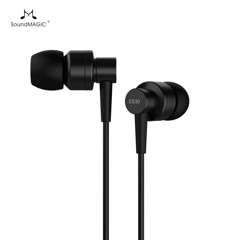 Soundmagic ES30C In-Ear Koptelefoon Met Microfoon Afstandsbediening Hifi Sound Wired Stereo Noise Isolation Headset Oordopjes Android: ES30  Without MIC