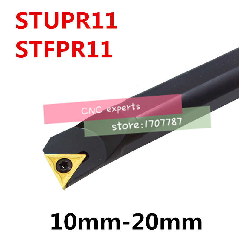 Herramientas de torno de torneado CNC, 1 Uds., 10mm, 12mm, 14mm, 16mm, 20mm, STFPR11, STUPR11, S12M-STFPR11, S16Q-STFPR11, para TPMT110304