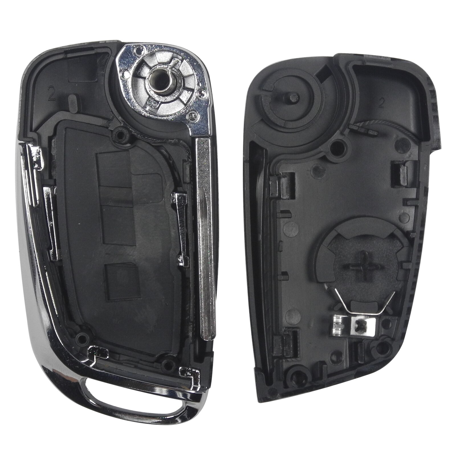 Cascarón plegable para llave de coche con tapa CE0536 para Peugeot 407 307 408 308 CITROEN C2 C3 C4 C5 C6 XSARA GRAND PICASSO Groove