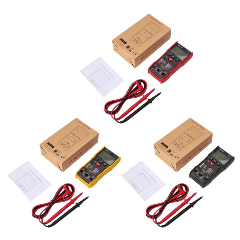 M21 Auto Range Multimeter True RMS Digital 6000 Counts NCV Flashlight Multimeter