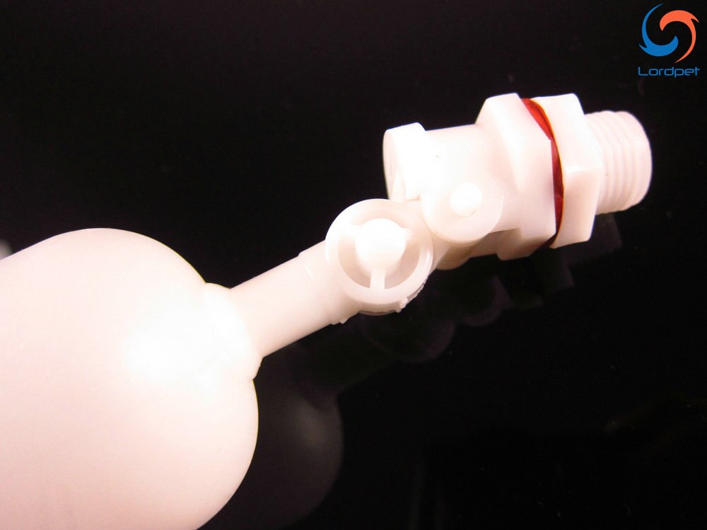 3/8" Drinking Water Float Shut Off Valve Automatic Chicken Trough Tank Fill Dog