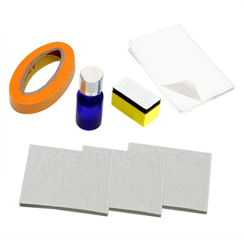 Bil forlygte polering anti-ridse diy til bil forlygte linse øge synligheden forlygter restaurering kit