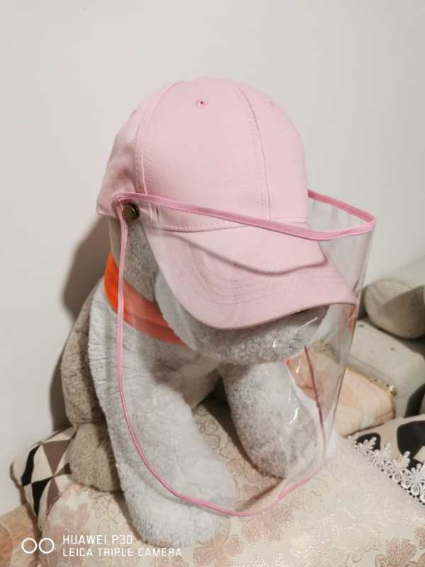Para exterior, polvo prueba Anti de espuma protectora protección gorra de béisbol gorra desmontable negro gorra de béisbol ajustable