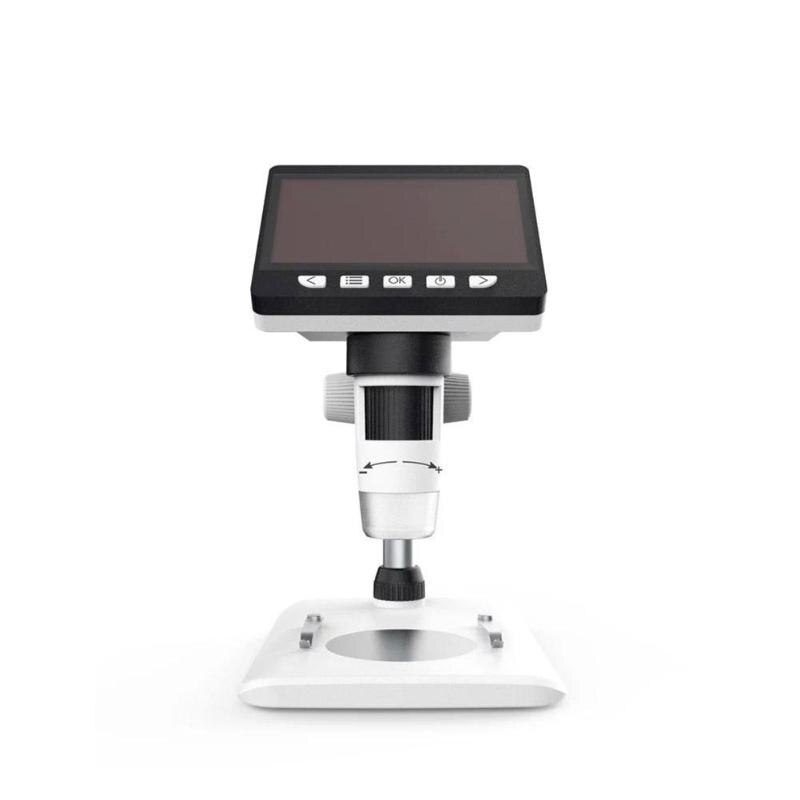VKTECH 1000X HD 1080P 4.3 inch Portable LCD Digital Microscope Camera Desktop Microscope Magnifier Magnifying Glass Set