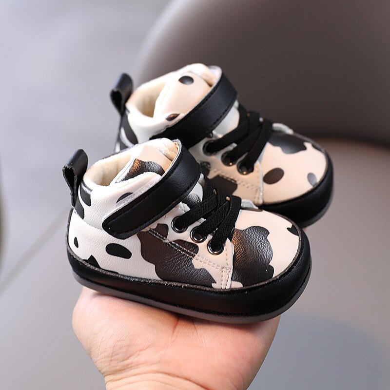 Herfst Winter Meisjes Katoen Enkellaarsjes Unisex Peuter Snowboots 1-2 Jaar Oude Kinderen Schoenen