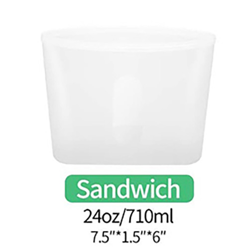 Food Storage Bag Silicone Reuseable Fresh-Keeping Sealing Container Bags Practical Space-Saving Refrigerator Organizer: light green / 100*80cm