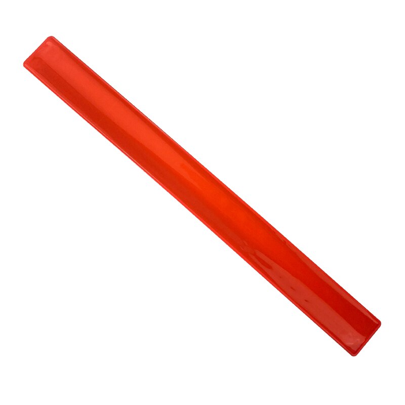 10 stk 41cm reflekterende armbånd armbånd cykelbind bukser benrem slap band tape til løb ridning sikkerhed synlighed: 10 stk orange rød