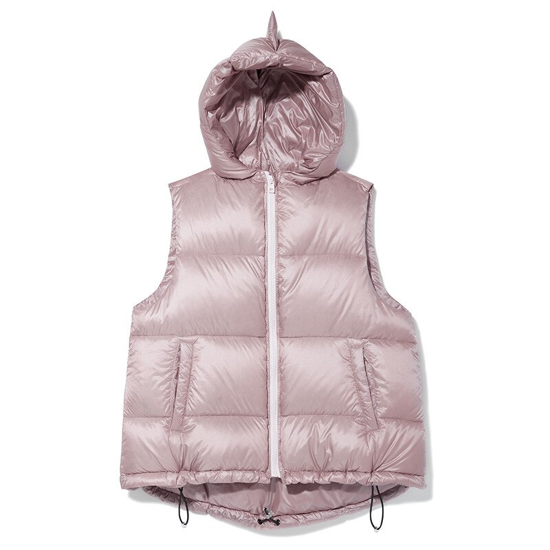 Kukukids Kids Winter Down Vest Dinosaur Stylish Keep Warm Top Boys Girls Brand Clothes Thicken Waistcoat: as  shown4 / 98-104