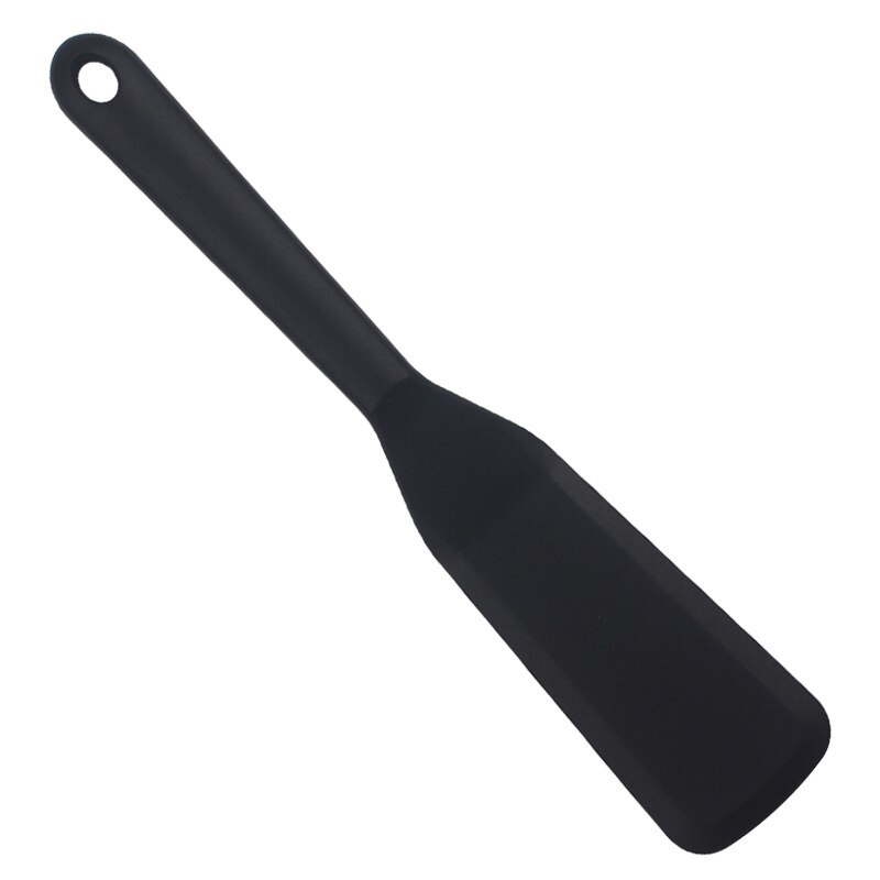 Pan Spoon Shovel Omelette Spatula Kitchen Accessories Silica Gel Steak Shovel Non-Stick Pan Fried Fish Shovel Household Tools: shovel black