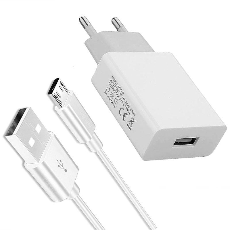 micro USB di Tipo C Cavo di Ricarica Caricatore Della Parete Della Spina per Honor 8 9 10 lite 30 pro Xiaomi 10 9 pro Redmi 5 5A 6 6A 7 7A Nota 5 6 7 8 9