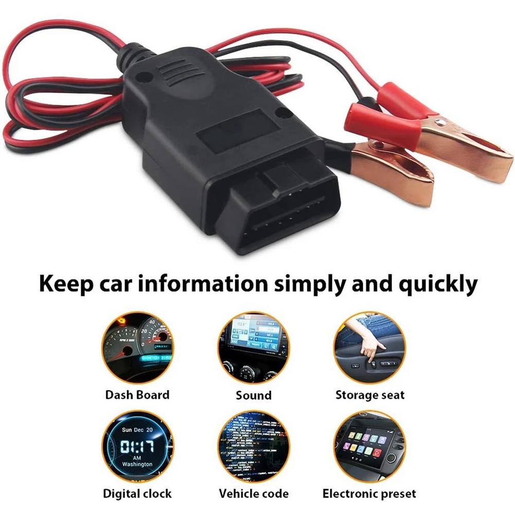 Herramienta de detección de fugas de batería de coche de 12V, herramientas eléctricas de emergencia, reemplazo de batería automotriz, herramientas de reparación de batería automática