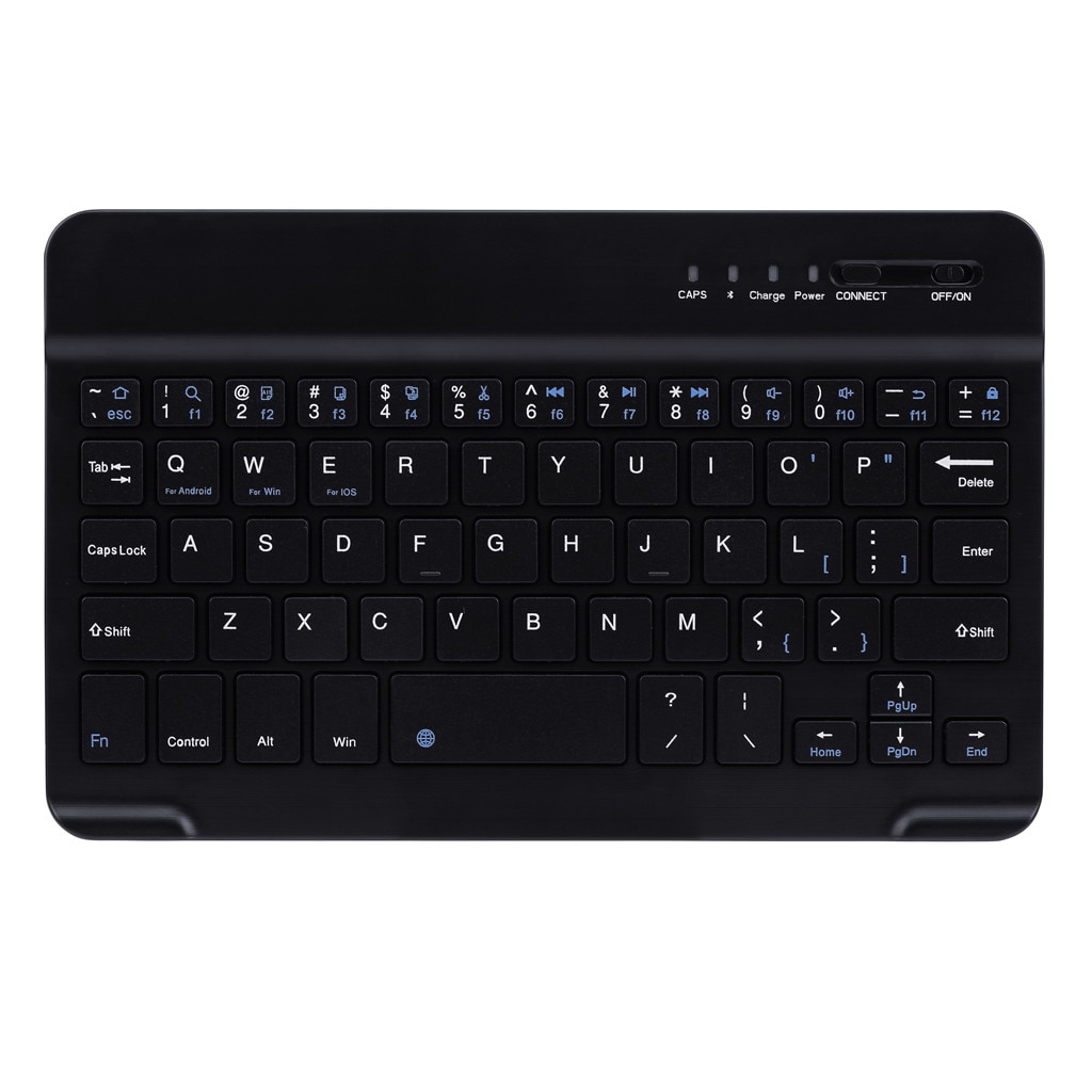 Bluetooth Ultra-slim Keyboard Portable Mini 7Inch Wireless Bluetooth Keyboard For Laptop Tablet Smartphone For IPad