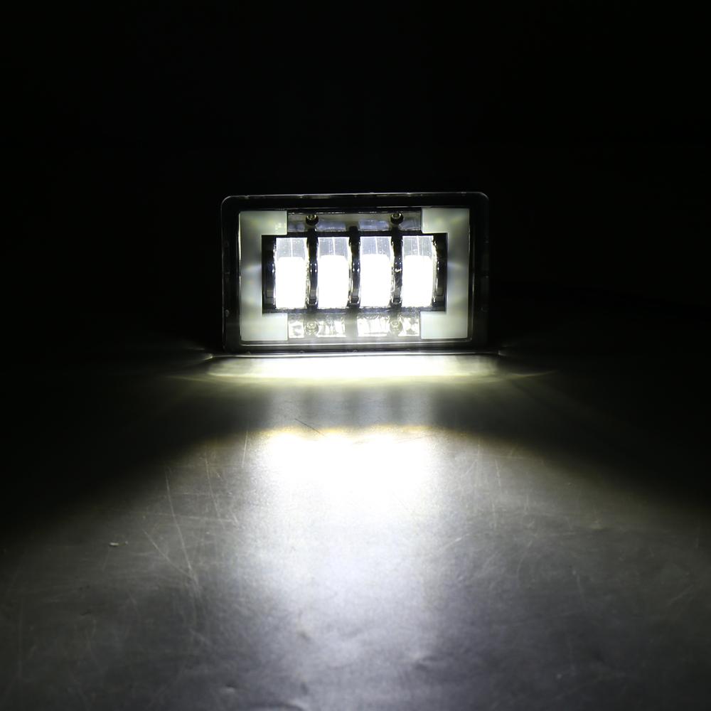 5Inch 12V 24V 6500K 24W Wide Spot Led Light Bar White DRL Angel Eyes Light BAR Offroad 4WD Truck SUV Driving Work Spotlights Car