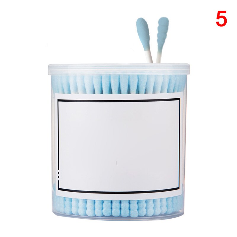 200pcs Cotton Swab Double Tipped Cotton Buds Cruelty-Free Ear Makeup Swabs: 5
