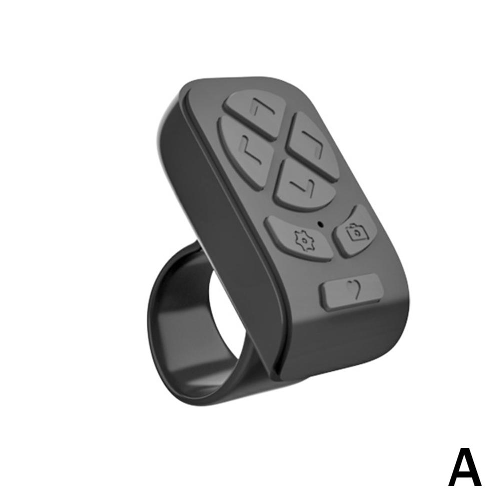 Pilot zdalnego sterowania do TikTok Page Turner dla aplikacji Kindle Kamera Bluetooth Nagrywanie wideo Zdalne przewijanie dla wszystkich telefonów: WHITE