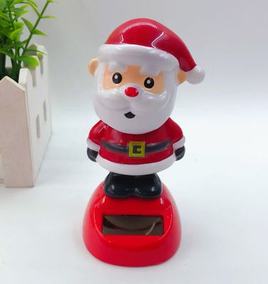 Di natale A Tema Solar Powered Danza Babbo natale Oscillante Bobble Giocattoli Della Novità Car Decor Danza Solare Giocattolo Per Bambini Regalo Di Natale: B