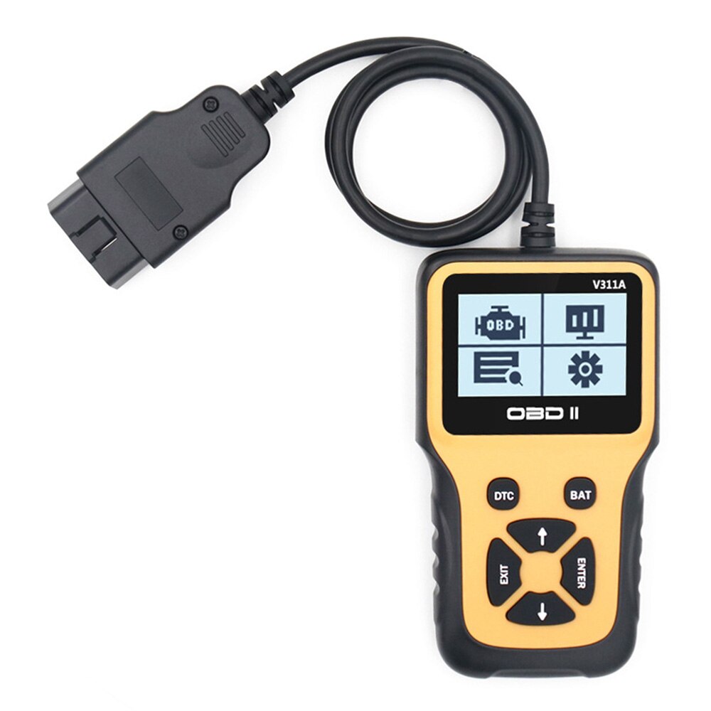 V311A Universal OBD2 Code Reader OBDII OBD Auto Code Reader Automobile Diagnostic Scanner Engine Light Error Analyzer