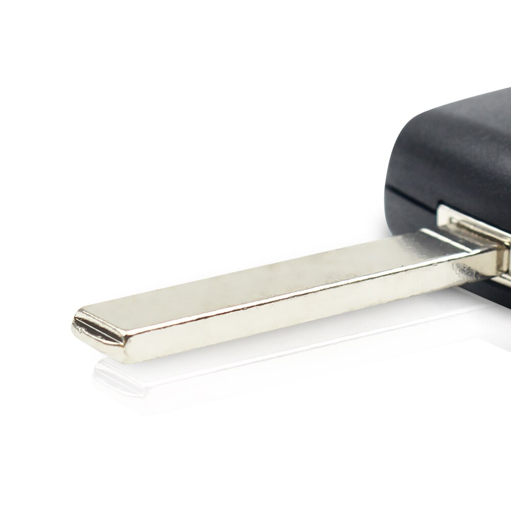 KEYYOU odwróć składany 2 przyciski obudowa kluczyka robić samochodu z pilotem muszla dla PEUGEOT 206 307 308 207 407 408 dla Citroen C2 C3 C4 C5 C6 C8