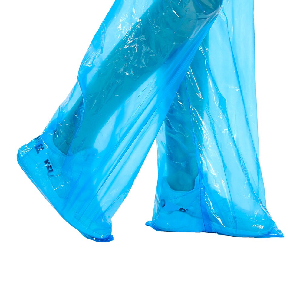 Impermeabile monouso diviso impostato di indumenti impermeabili trasparenti per adulti tute con cappuccio impermeabili tuta protettiva abiti di protezione di sicurezza