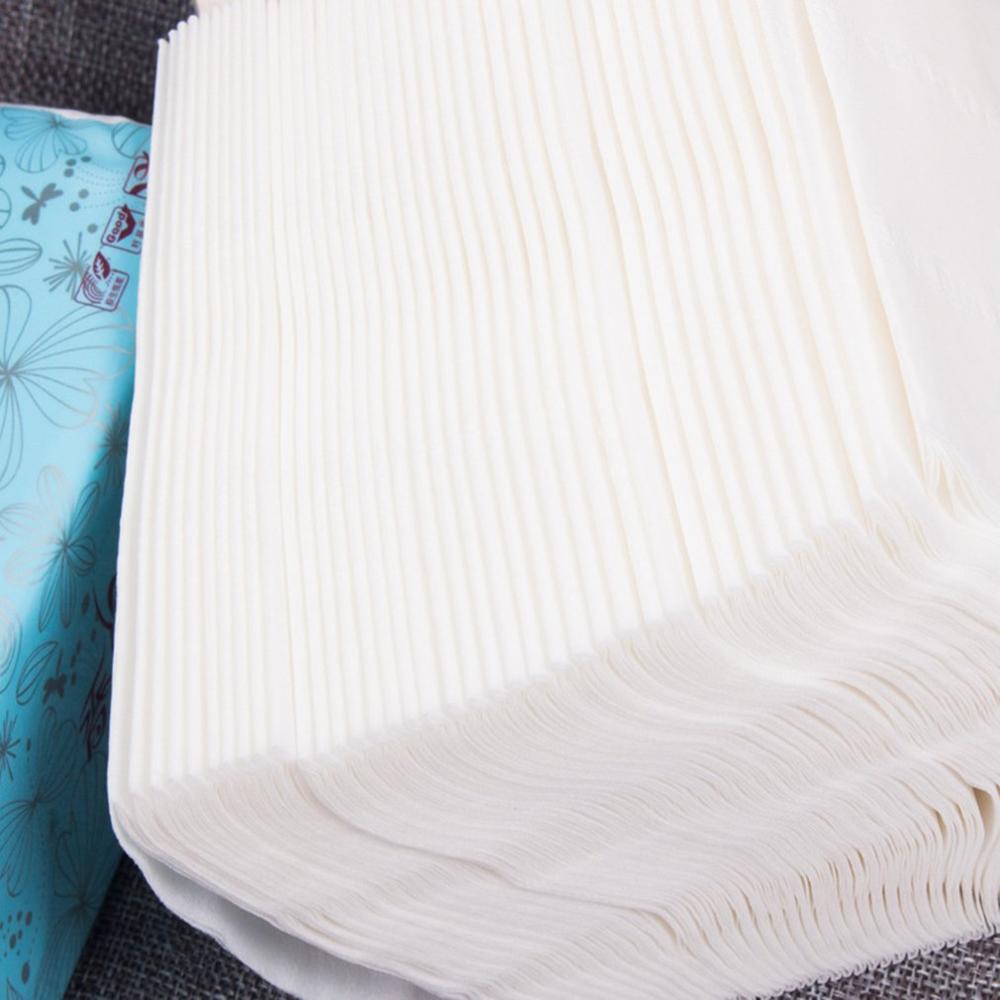 10 Bags Of Wettable Tissue Paper 3-Layer Thick Natural Wood Paper Towels Skin-Friendly For Baby For Family Restaurant