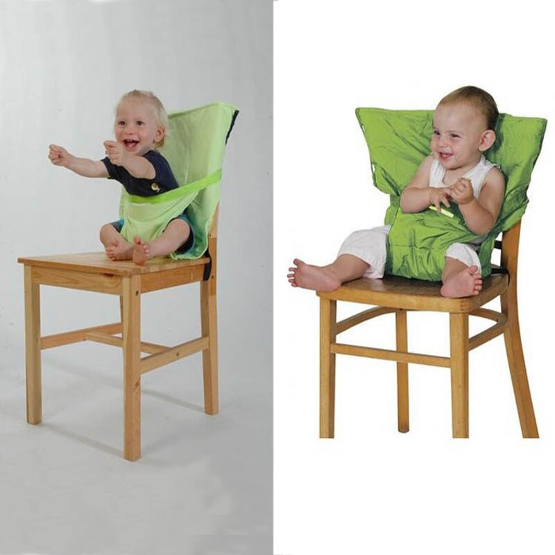 Stolebetræk sæde sikkerhedssele fodring høj stol baby bærbar sæde spædbarn rejse foldbar vaskbare spædbørn spisestue spisestue  er772
