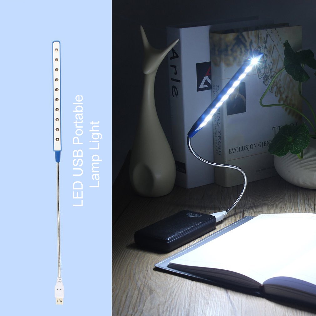 1pcs 10 LED USB Lamp Light for Laptop Notebook PC Worldwide