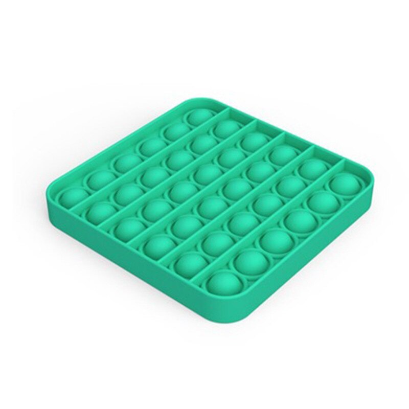 1PC Push Blase Zappeln Sensorischen Spielzeug Neue Push Pop Blase Zappeln Anti-Stress-Spielzeug Erwachsene Kinder Pop Es Zappeln Sensorischen spielzeug Autismus: Dunkelgrau