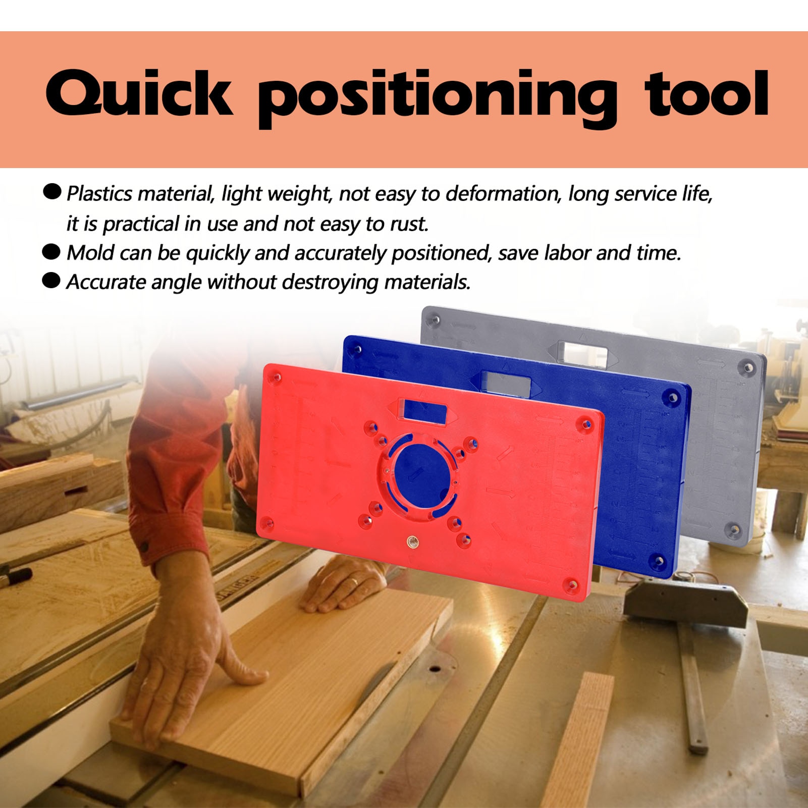 Routerouter Table Plate Trimming Machine Engraving Router Board Engraving Flip Board Router Table Insert Board workbench