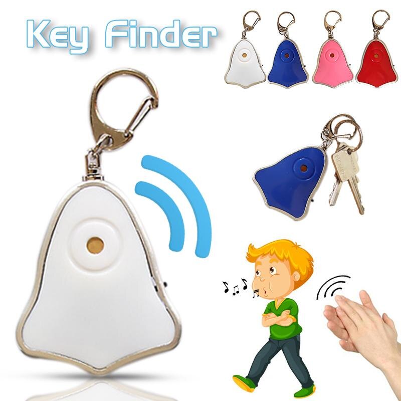 Mini Anti-Verloren Fluitje Key Finder Knipperende Piepen Remote Kids Sleutel Tas Portemonnee Locators Kind Alarm Herinnering