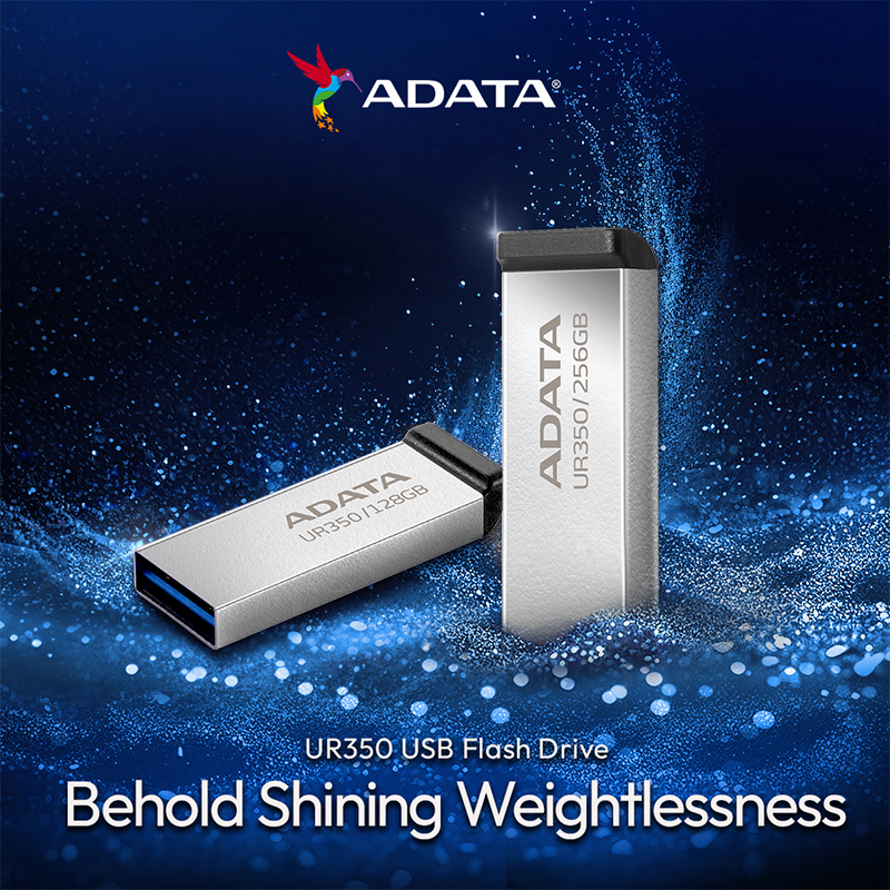 ADATA UR350 USB3.2 Flash Drive 32GB 64GB 128GB 256GB metal U Stick Pen DriveRead Speed Up To 100MB/s Memory USB Stick