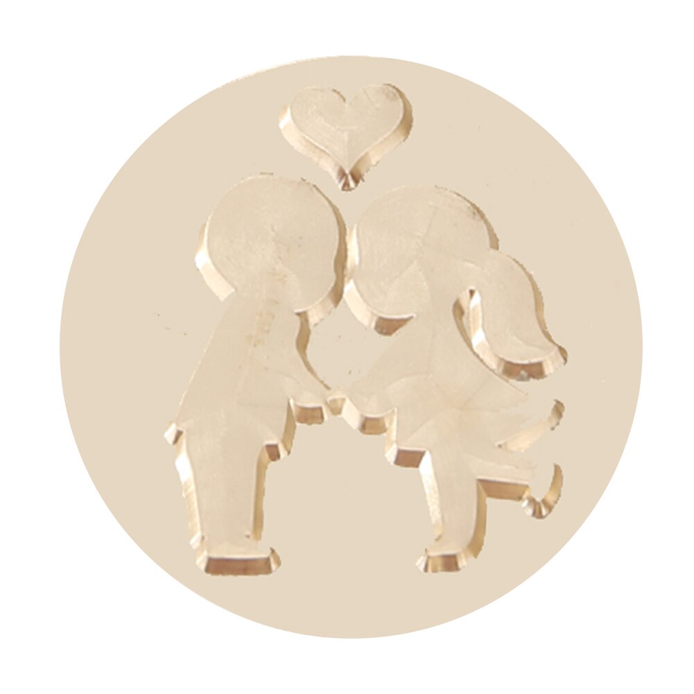 Replace Copper Head Hobby Tools Sets Wax Seal Antique Sealing Wax Stamp Wood Handle DIY Envelope Wedding Invitations