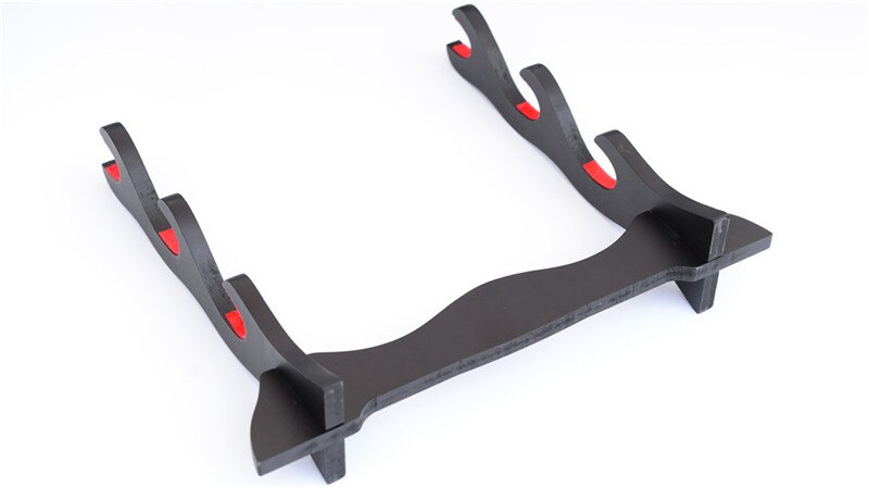 Handmade Simple Three-layer Sword Stand Holder Rack Display Japanese Samurai Sword Delicate Wood Craft Nice Collection