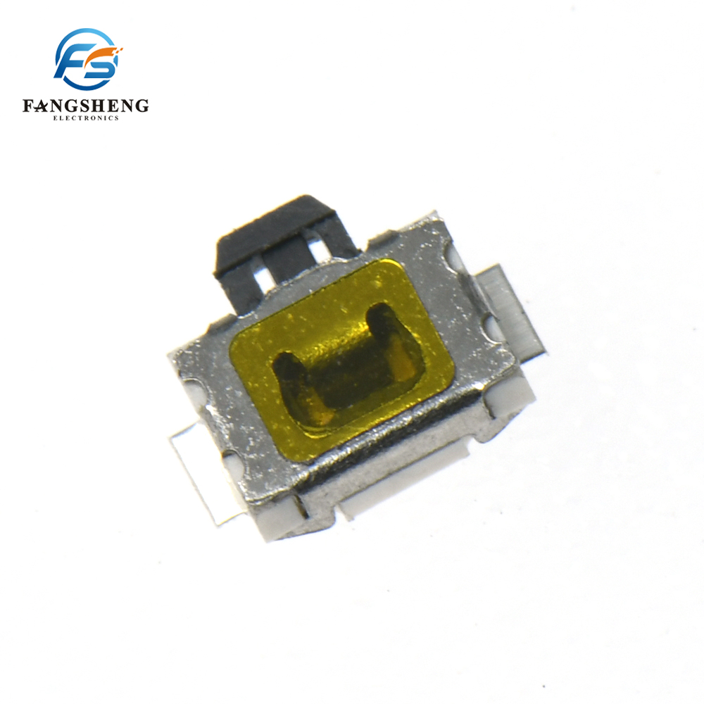 10/50PCS micro switch smd 2pin 4pin 3.9*2.9SMD switch button key for mobile phone 12v side button light touch switch 3X4