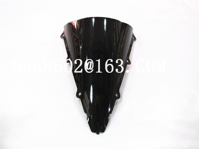 Zwart hotsale voor yamaha yzf 1000 r1 2002 2003 voorruit voorruit double bubble yzf r1 02 03