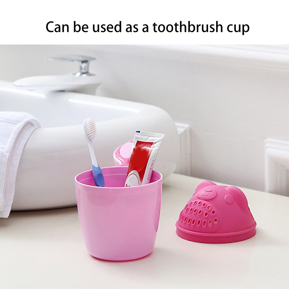 Taza de champú para bebé, cuchara para bebé, ducha, baño, ducha, ayudante de baño, accesorios de baño para niños