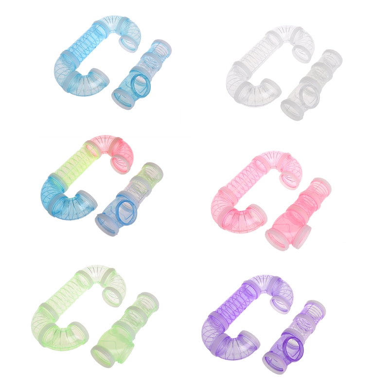 Chomik zewnętrzny DIY rurociągi tunelowe rury ćwiczenia akcesoria robić klatek