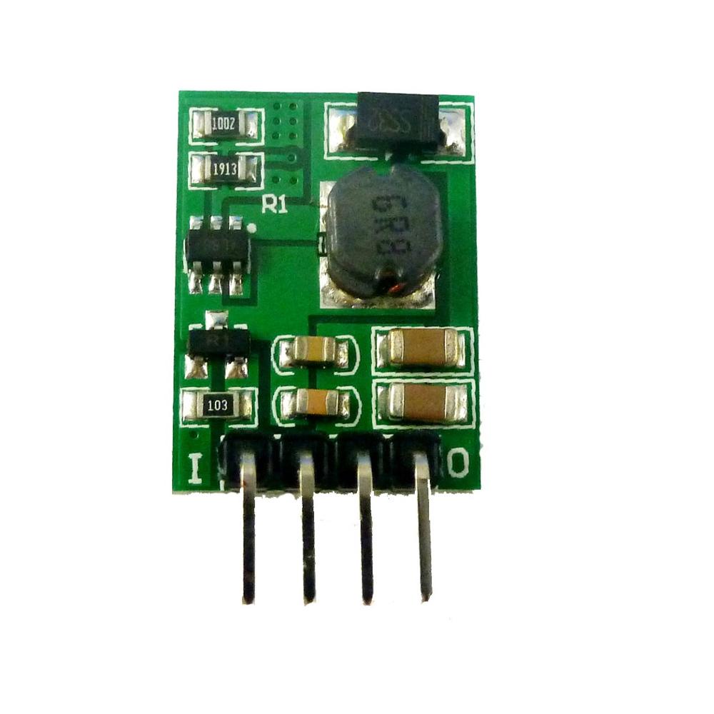 DDEN12MA with Enable ON/OFF DC-DC 3V 3.3V 3.7V 4.2V 5V to 5V 6V 9V 12V Step-up Boost Converter Voltage Regulate Power Supply