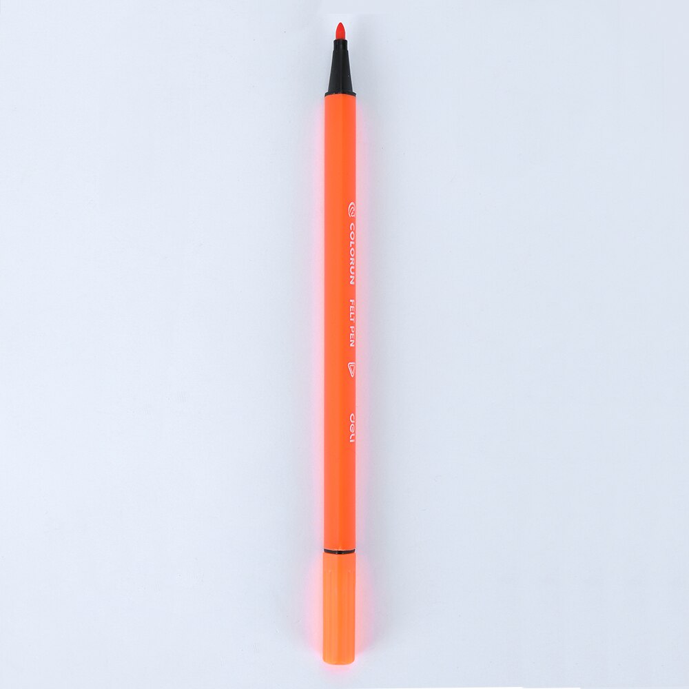 Deli – stylo marqueur en feutre lavable EC105, 12/18/24 /36 couleurs, marqueurs en Fiber, Fineliners, croquis, dessin, peinture artistique, fournitures scolaires