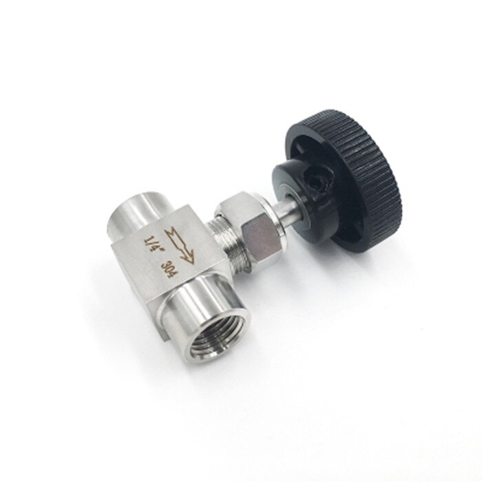 1/8" 1/4" 3/8" 1/2" BSP Equal female Thread SS 304 Stainless Steel Flow Control shut off Needle Valve Stop Valve Internal Thread