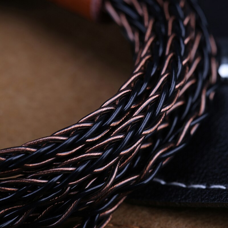 Openheart 8 Core Kabel Voor Hoofdtelefoon 1 Naar 2 Jack 3.5/2.5/4.4Mm Balans Upgrade Vervanging Silver kabels 1.4M Persoonlijkheid