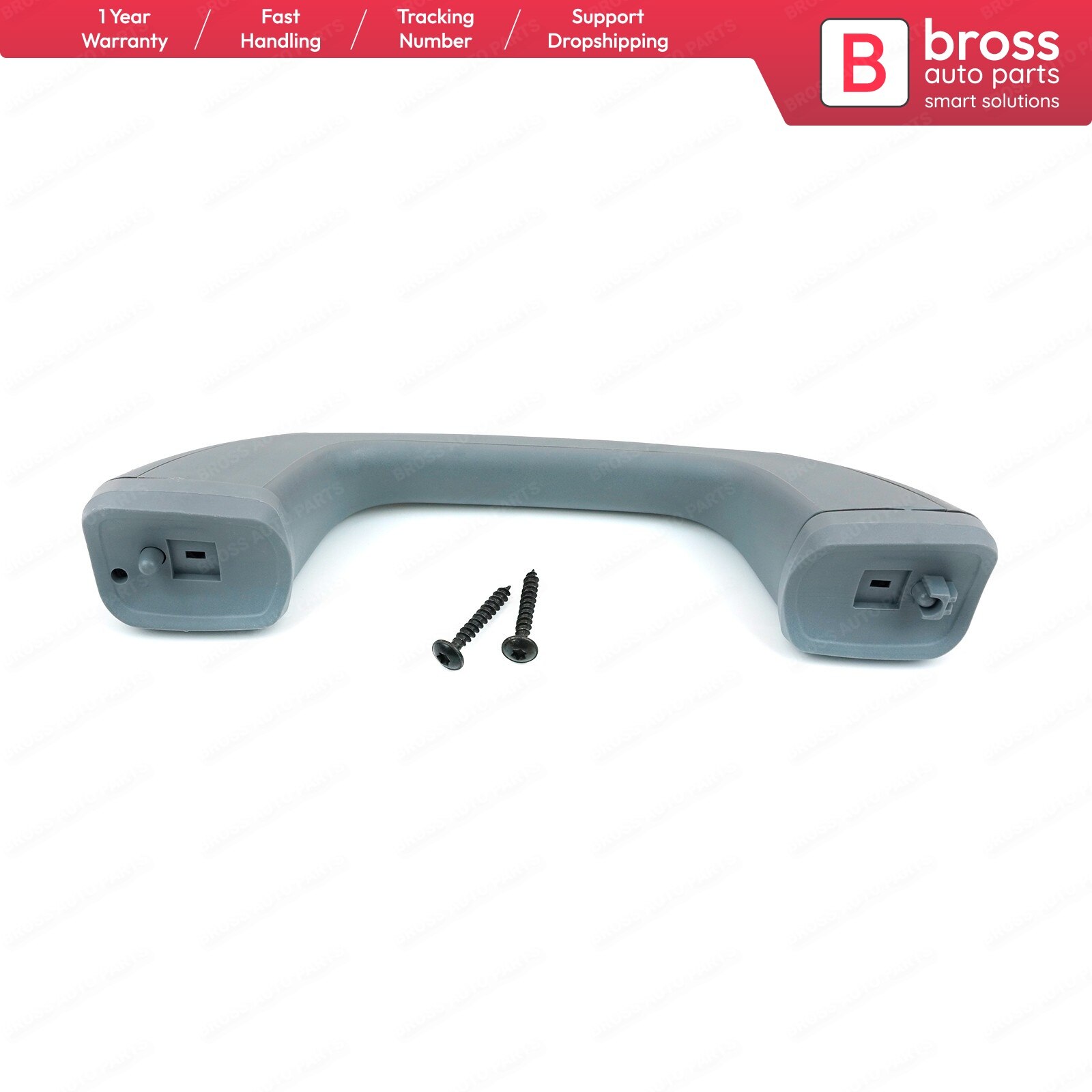 Bross Auto-onderdelen BDP762 Interieur Dak Handgreep Grijs 7701207246 Voor Megane MK1 1995-2003, kangoo MK1 1997-2007 Gemaakt In Turkije