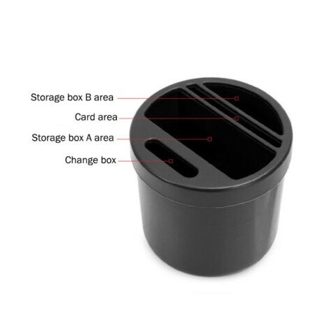 Portabicchieri Anteriore Per Citroen C3 E DS3 2009-2019 - Ricambio Originale 9425E4 - Portamonete E Organizer