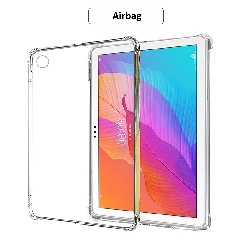 Inteligentne etui do Huawei MatePad T10S 10.1/T10 skórzane etui do tabletu Huawei MediaPad T5 10 10.1 &quot;AGS2-W09/L09/L03/W19: Airbag / T5 10.1
