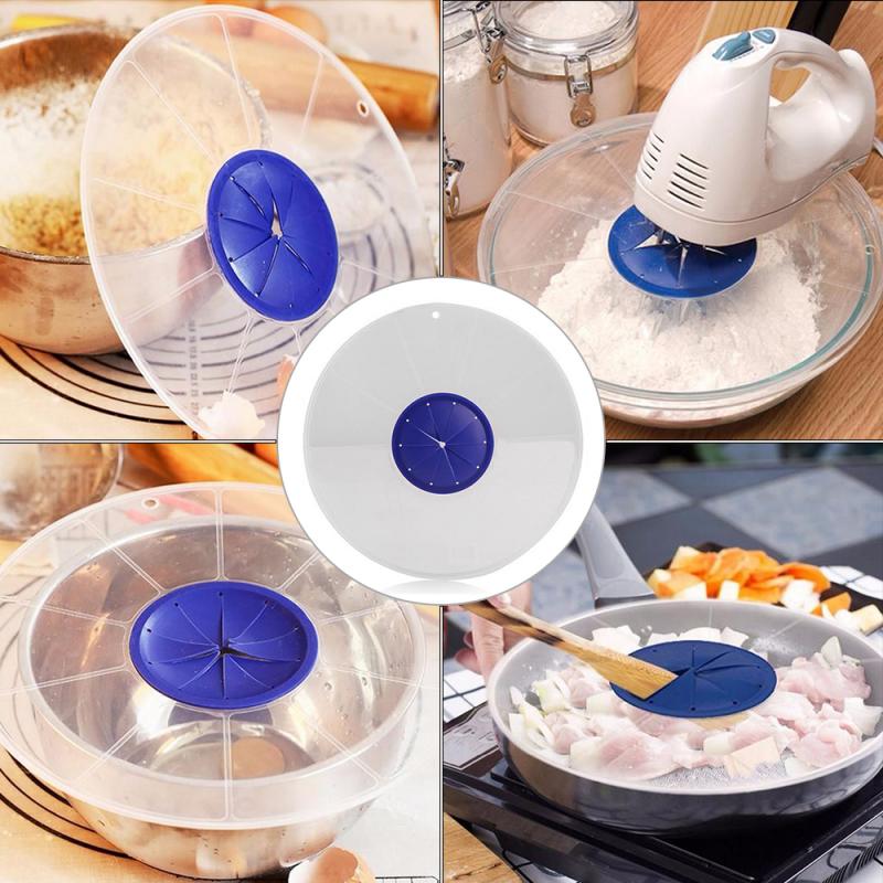Cubierta de pantalla para cocina, recipiente protector contra salpicaduras, tapas para cocina, utensilios, piezas de utensilios de cocina, tapa para salpicaduras, tazón para huevos, batidores