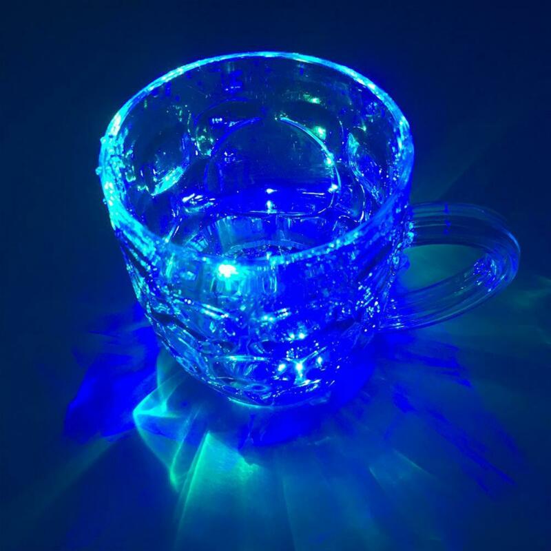 Small LED shot glass flashing glasses luminous cup Halloween Chirstmas Party