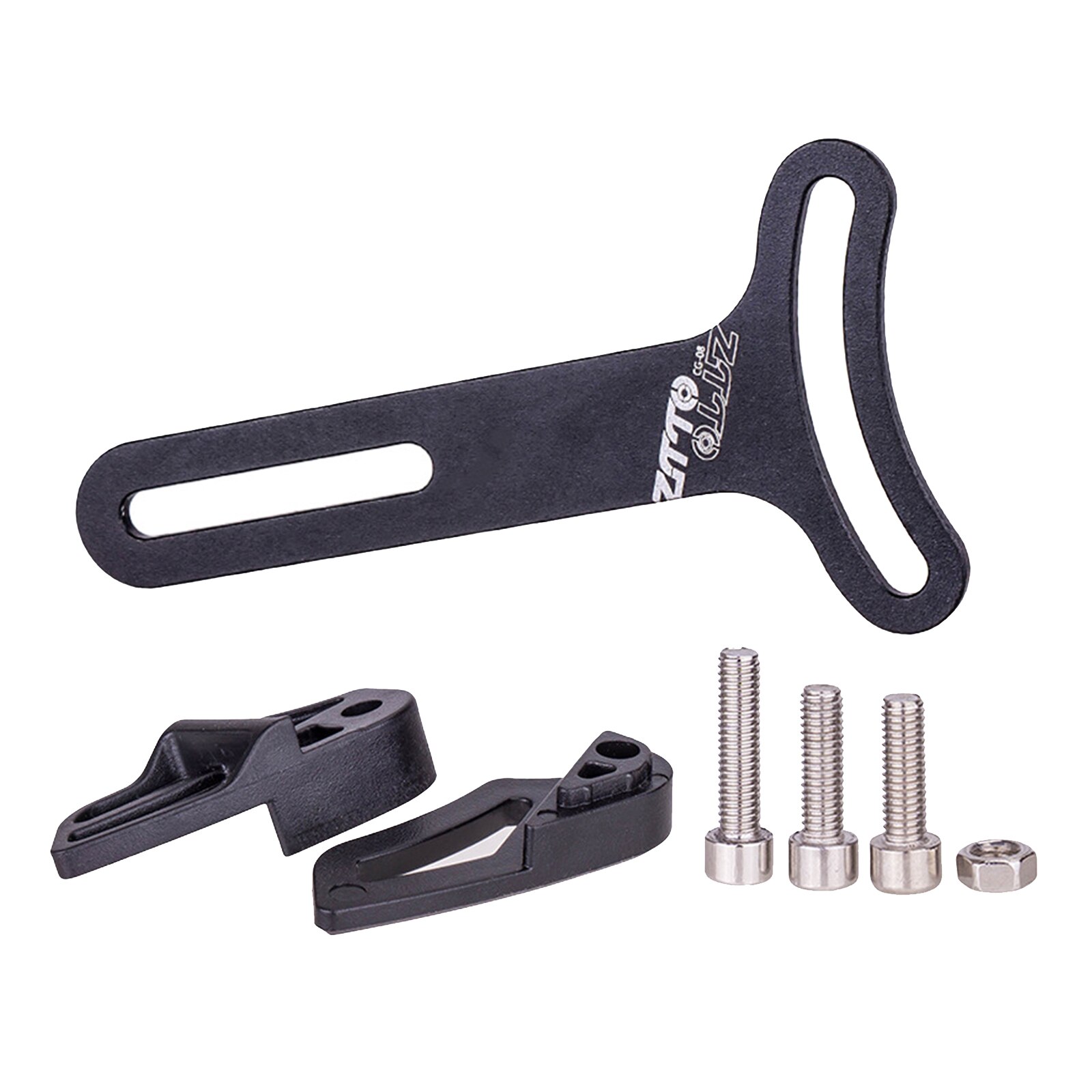 Soporte de guía de cadena para bicicleta eléctrica, Protector de cadena de aleación de aluminio, montaje directo, anticaída, para Motor Bafang