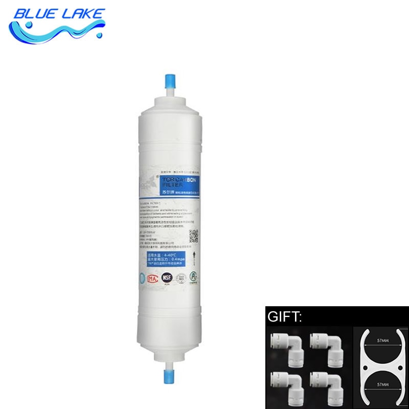 8-Inch Kleine T33, Post Activated Carbon Filter, Verwijdert Residueel Chloor/Geuren/Igments, huishoudelijke Waterzuiveraar Filter